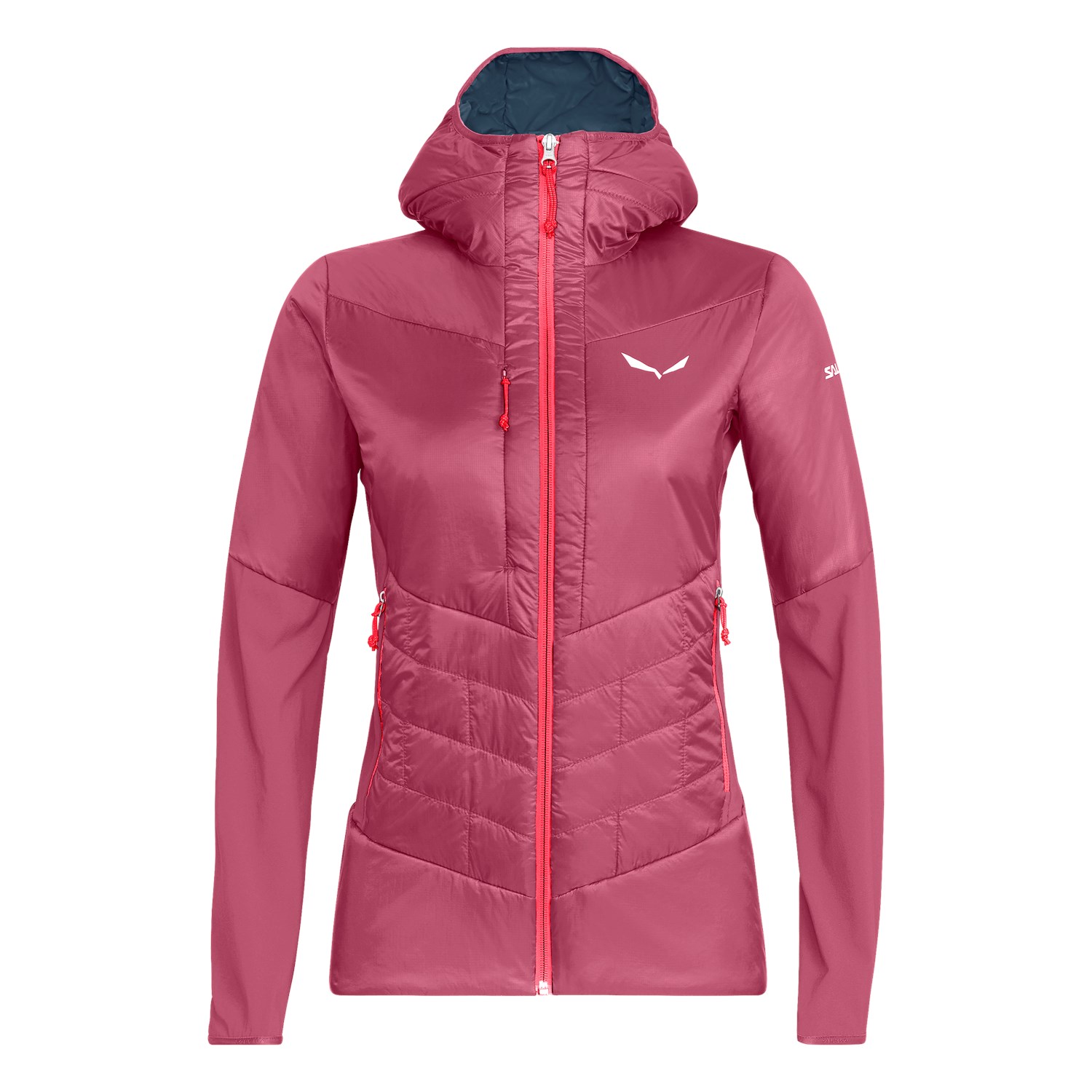 Chaqueta Plumas Mujer Chile - Salewa Ortles Hybrid TirolWool® Responsive - Rosas - MFRL-70298